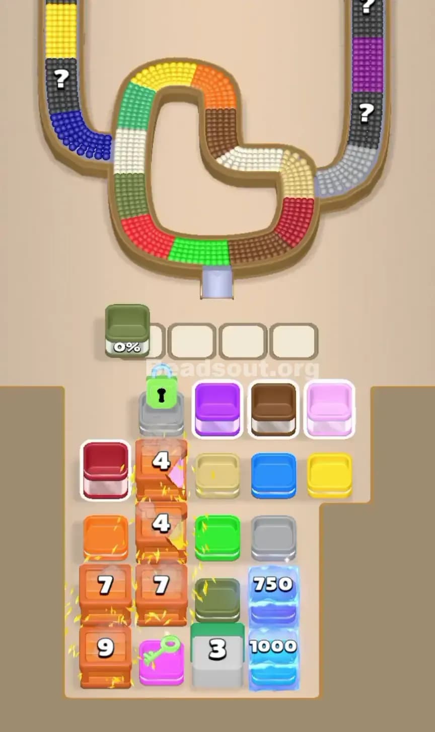 Beads Out Level 269 Screenshot