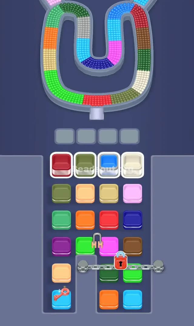 Beads Out Level 821 Gameplay