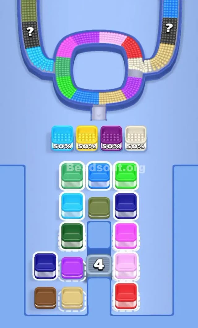 Beads Out Level 590 Solution 1