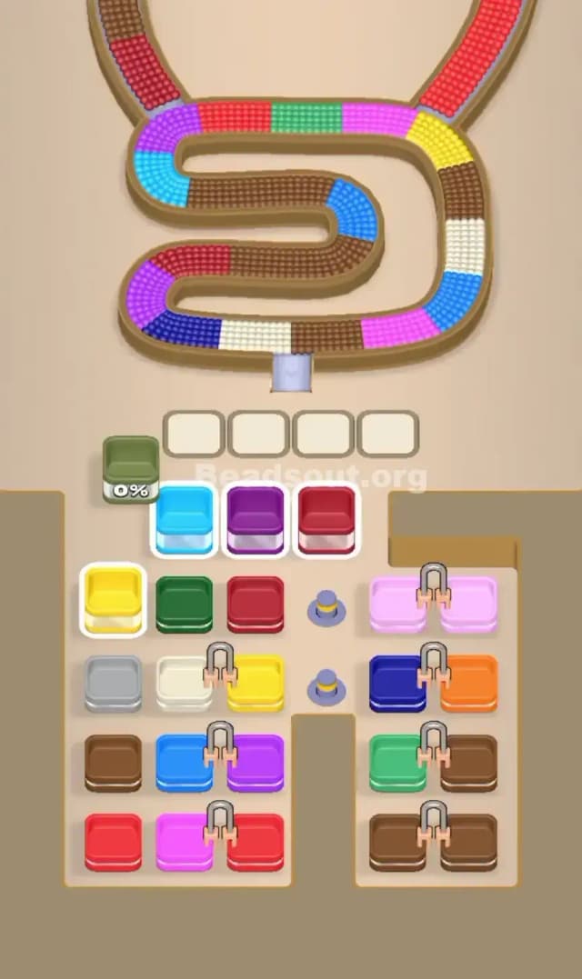 Beads Out Level 437 Gameplay