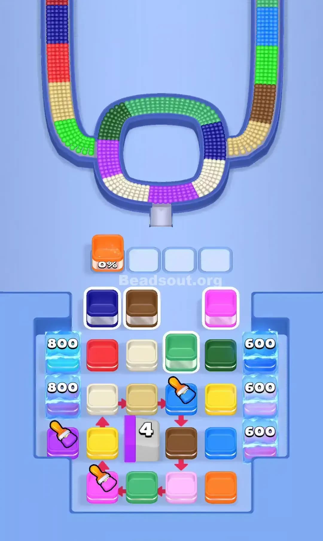 Beads Out Level 748 Screenshot