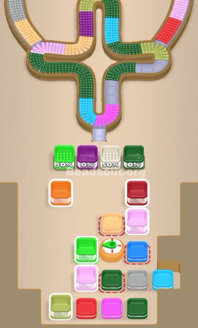 Beads Out Level 604 Solution 2