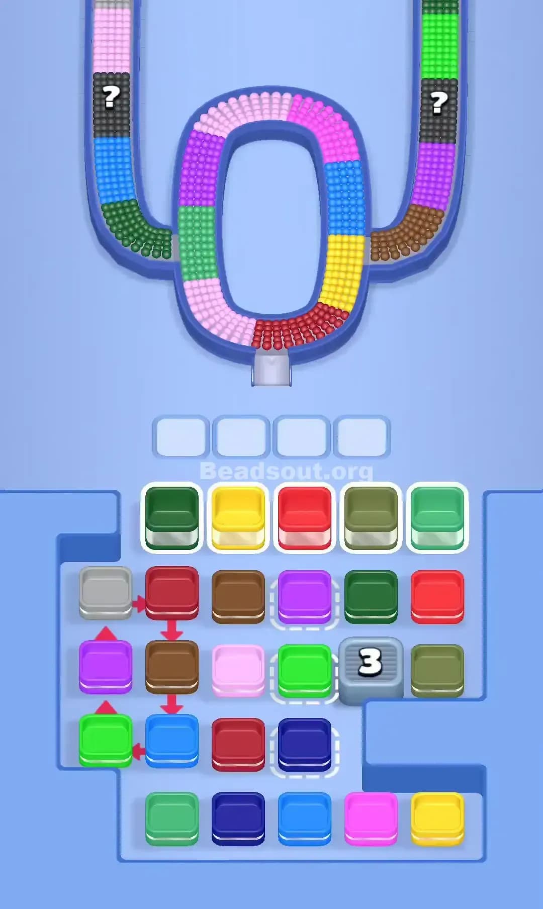 Beads Out Level 717 Screenshot