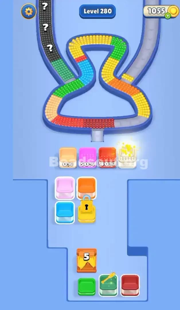 Beads Out Level 280 Solution 2