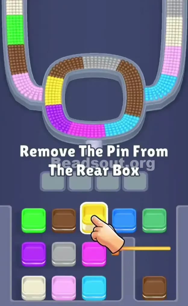 Beads Out Level 135 Gameplay