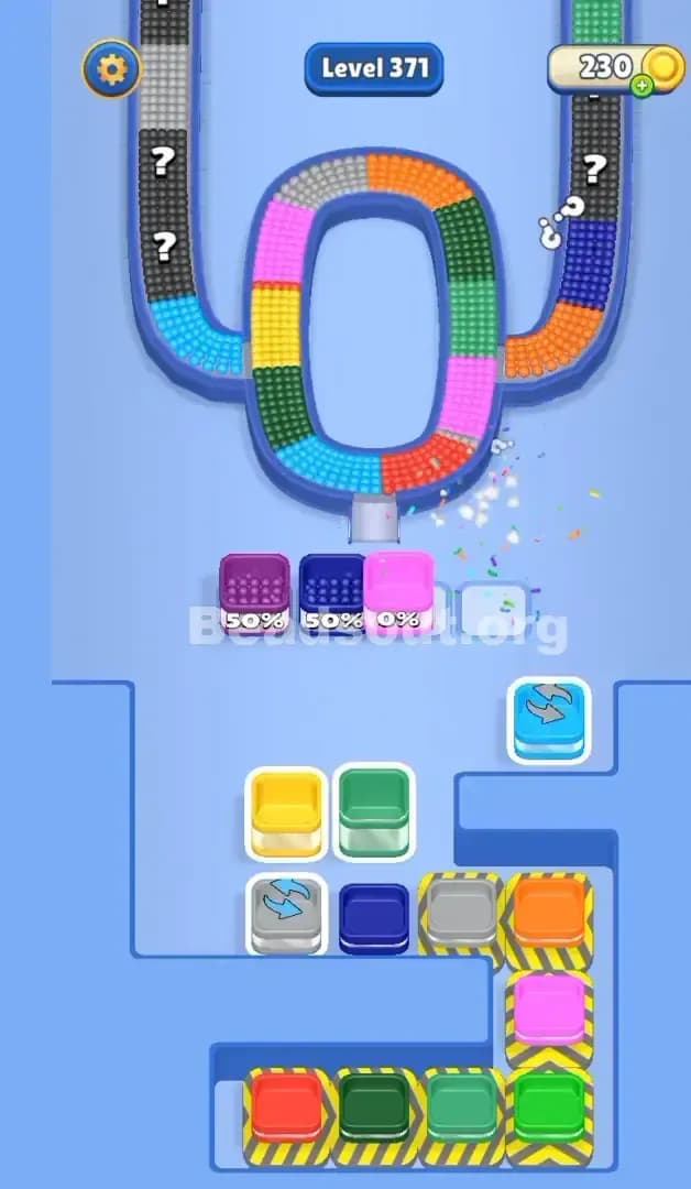 Beads Out Level 371 Solution 1