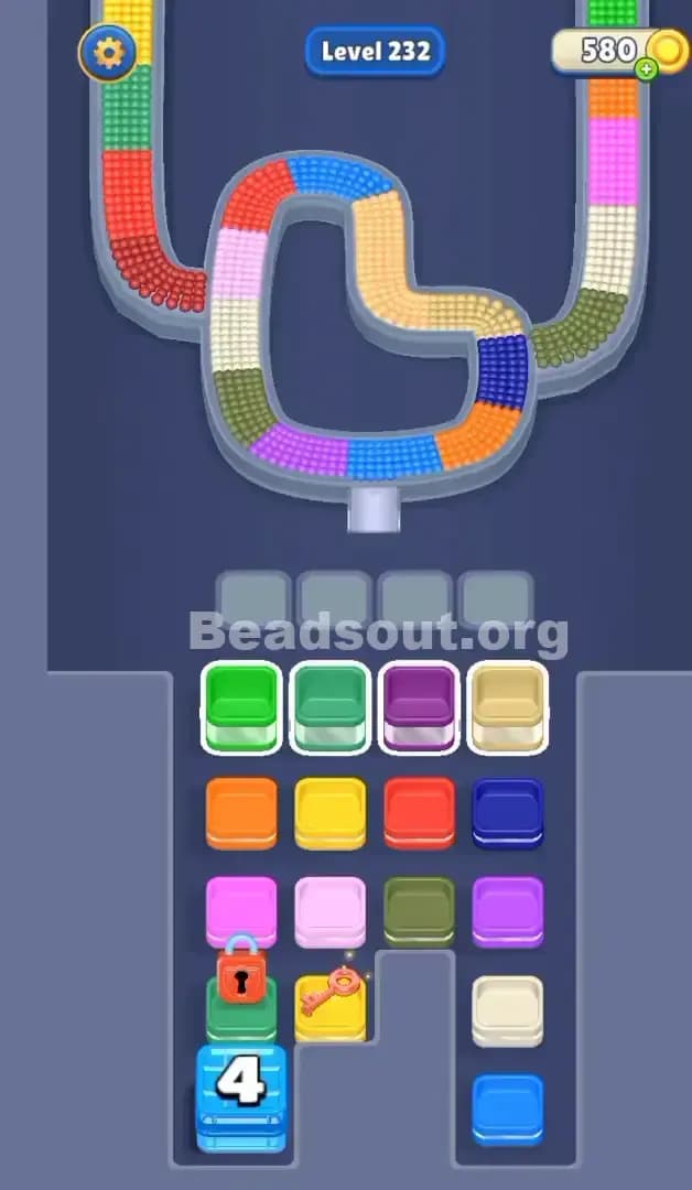 Beads Out Level 232 Screenshot