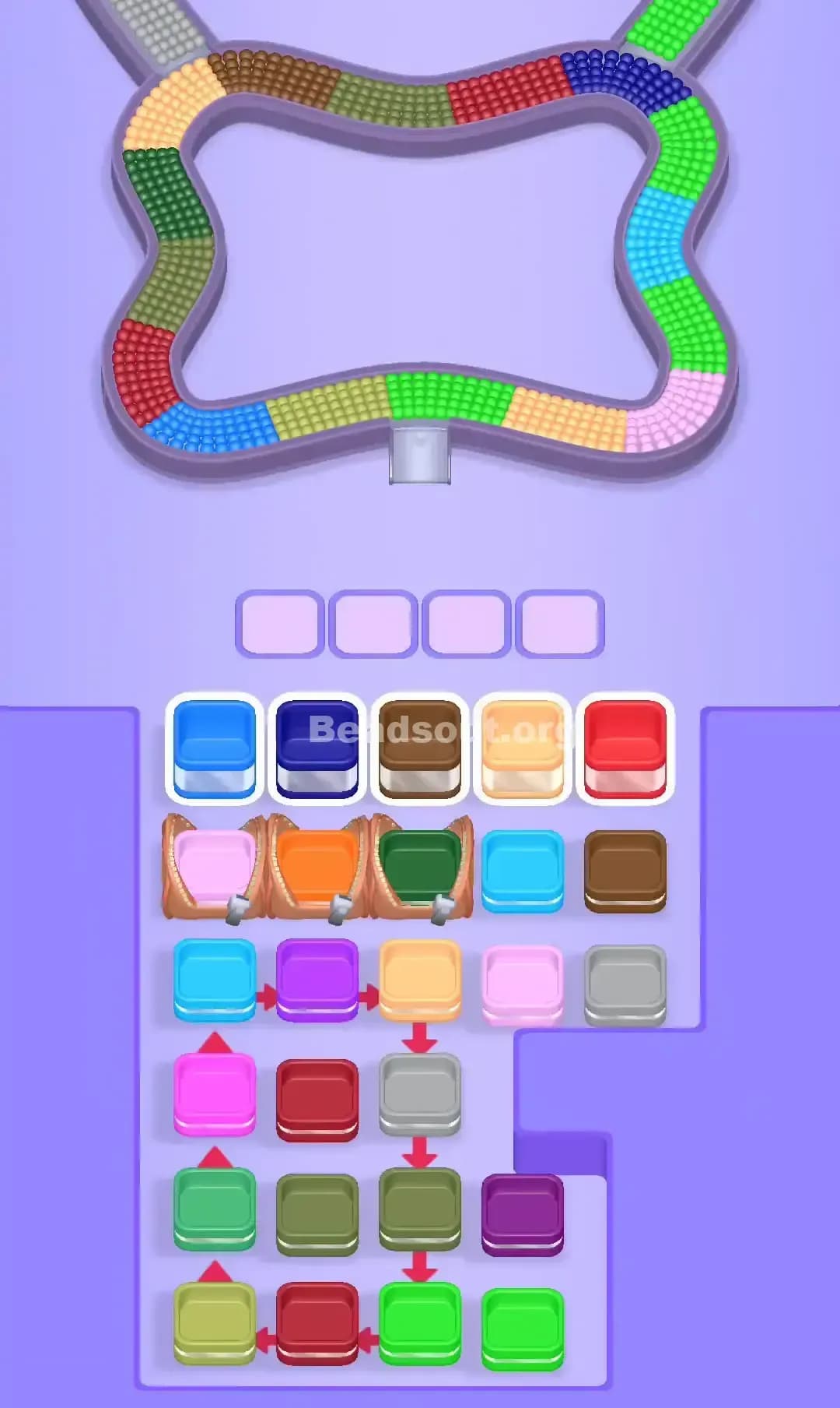 Beads Out Level 684 Screenshot