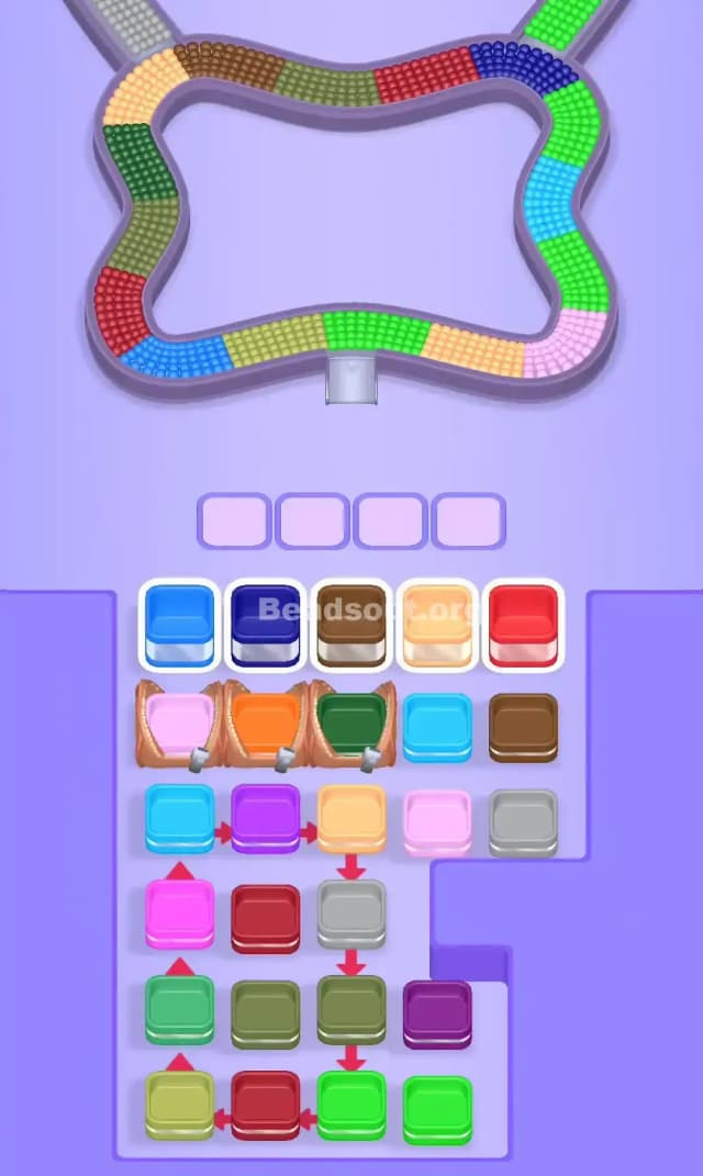 Beads Out Level 684 Gameplay