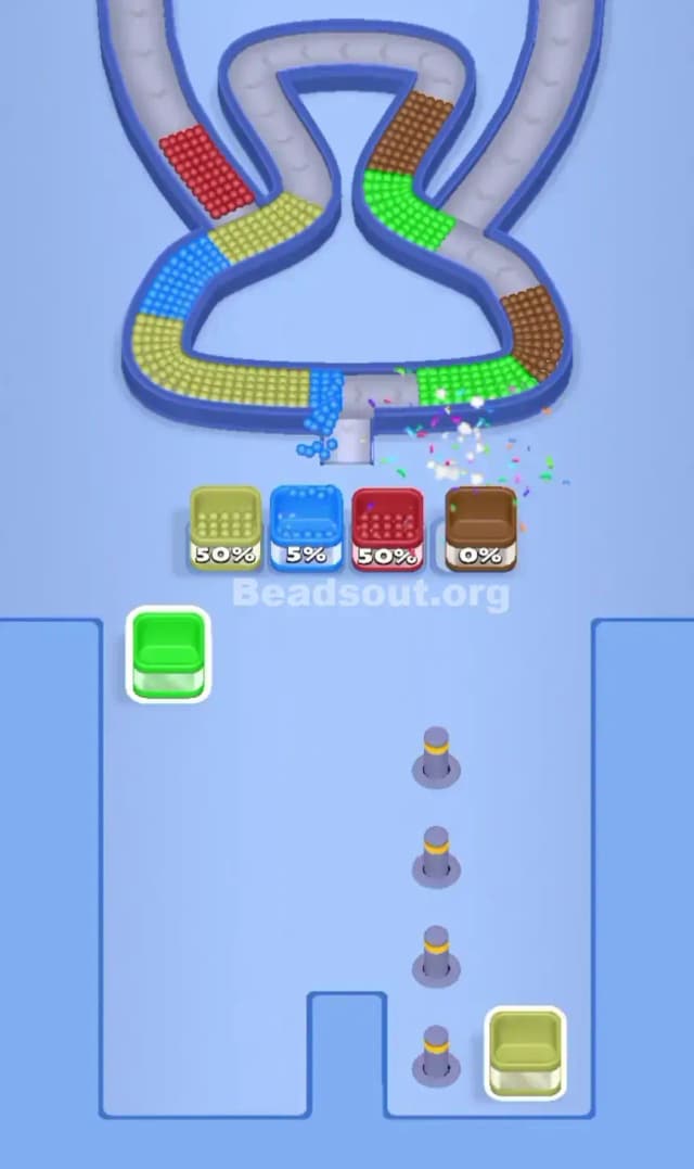 Beads Out Level 401 Solution 3