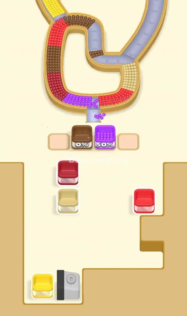 Beads Out Level 125 Solution 3