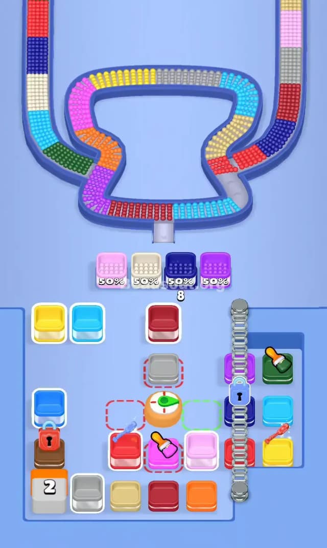 Beads Out Level 734 Solution 1