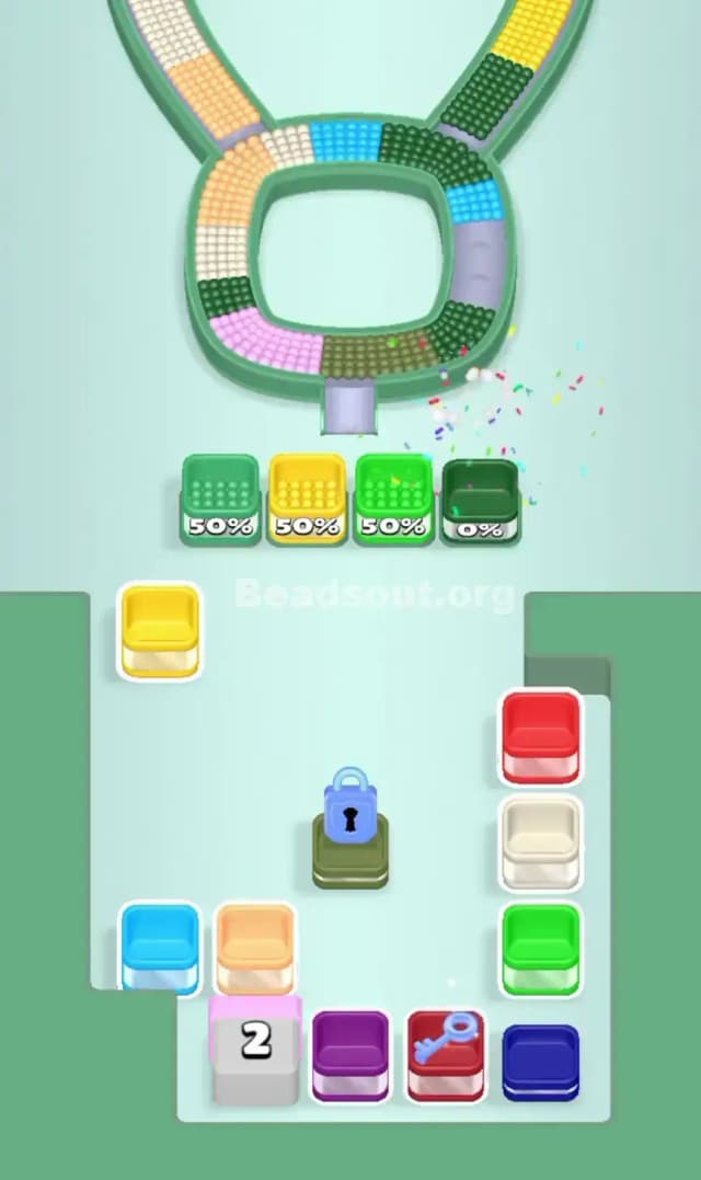 Beads Out Level 84 Solution 2