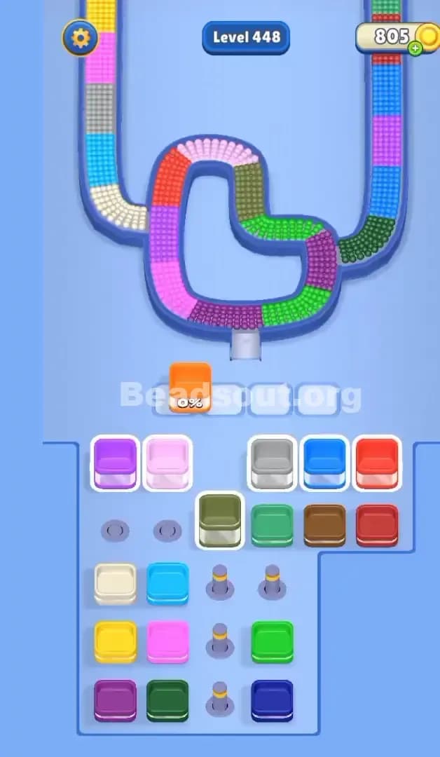 Beads Out Level 448 Screenshot