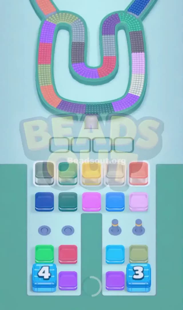 Beads Out Level 443 Gameplay