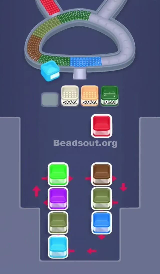 Beads Out Level 687 Solution 3