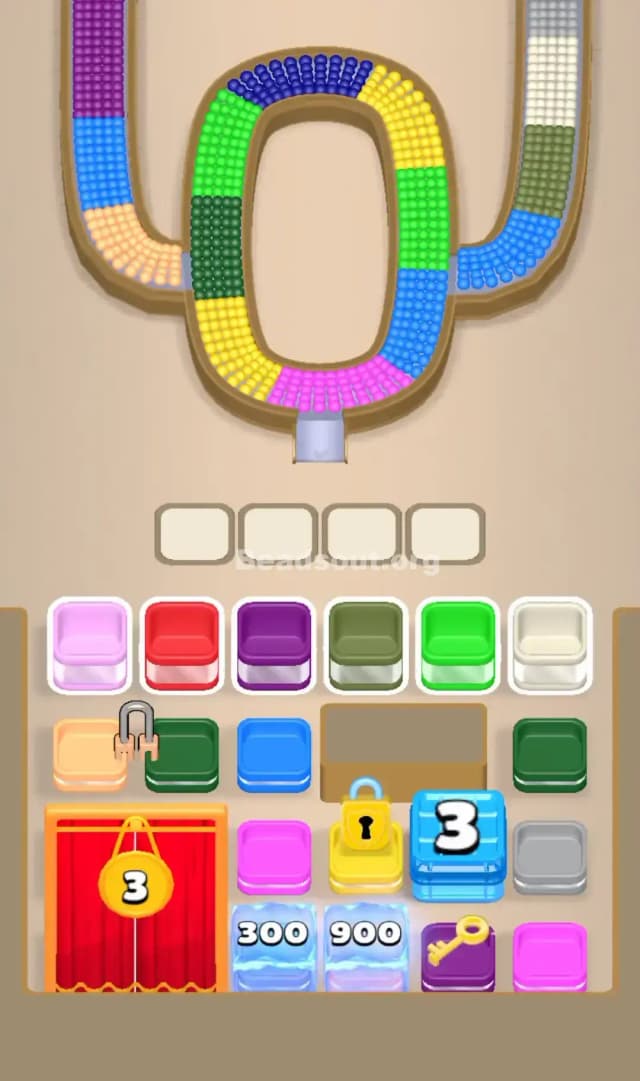 Beads Out Level 233 Gameplay