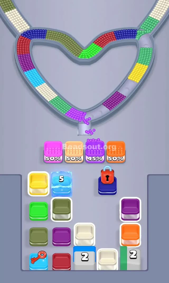 Beads Out Level 857 Solution 1