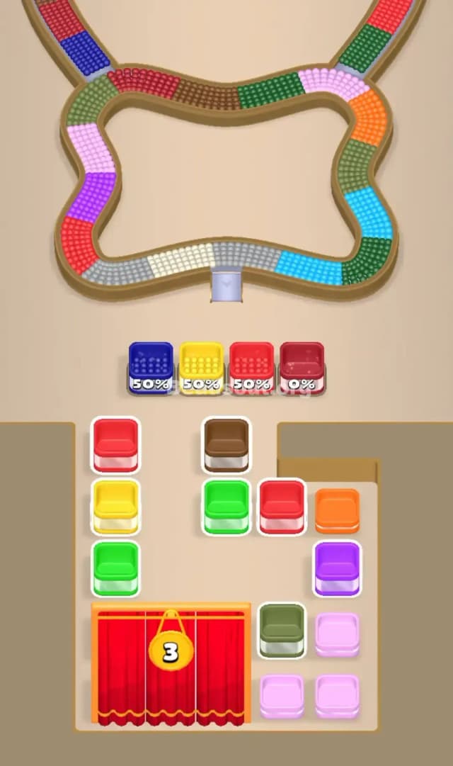 Beads Out Level 155 Solution 1