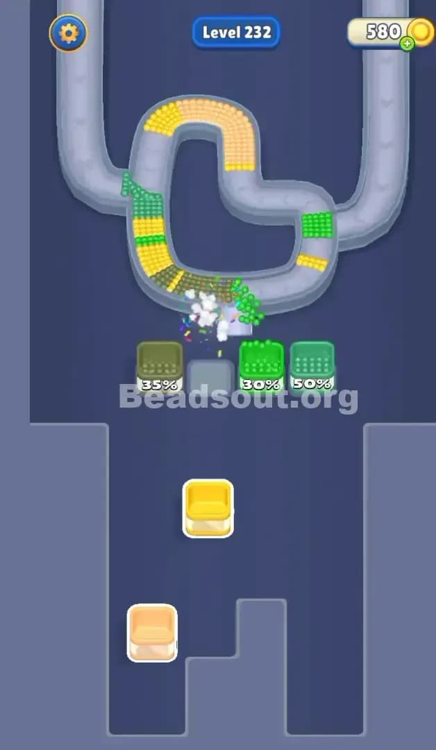 Beads Out Level 232 Solution 3