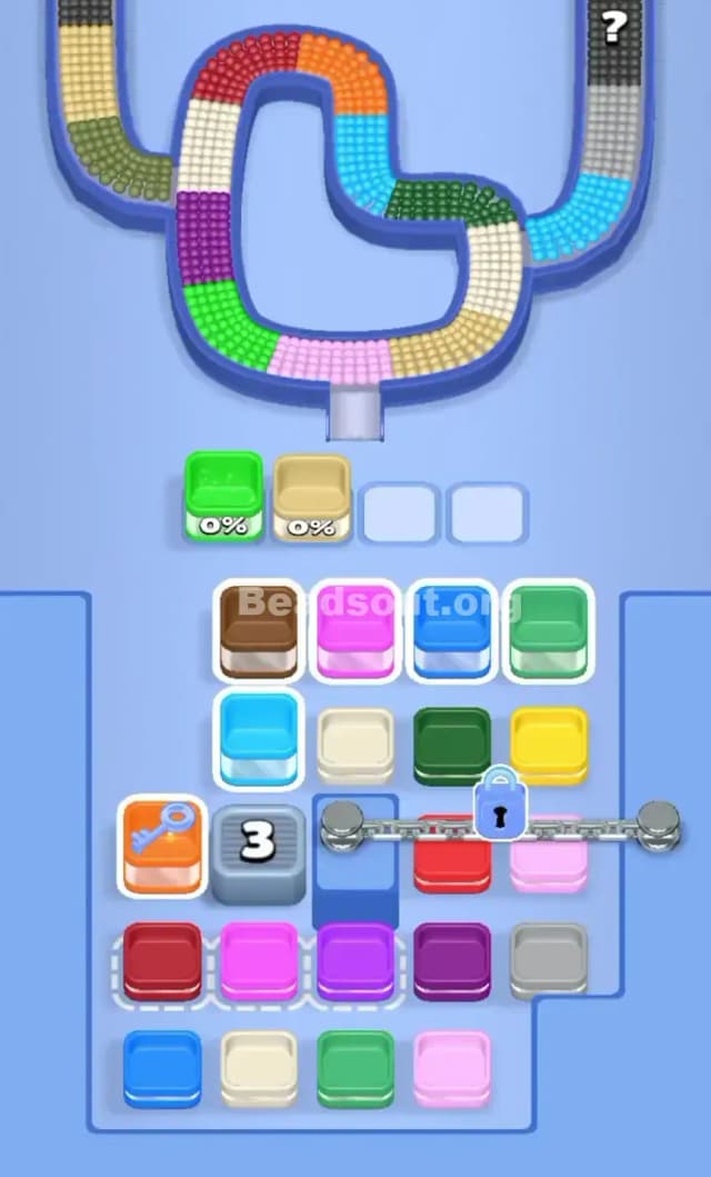 Beads Out Level 587 Gameplay