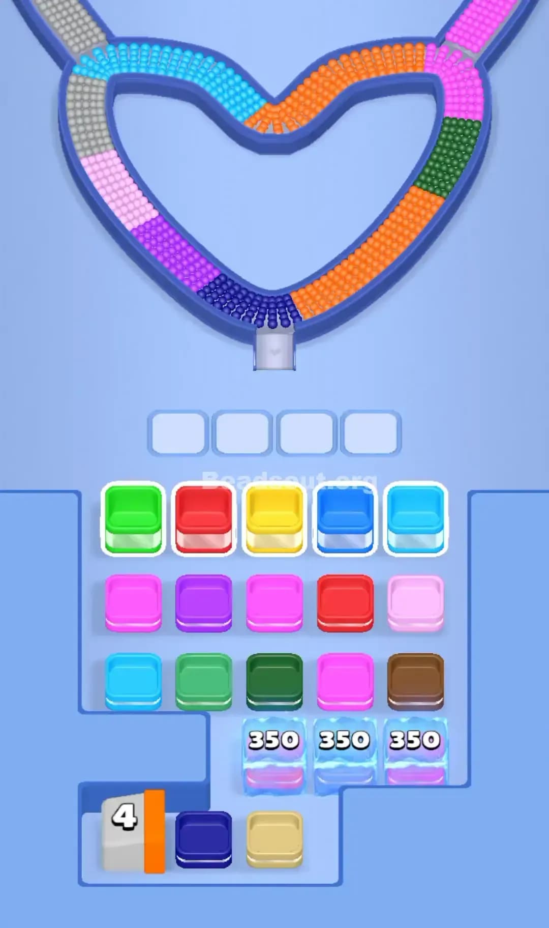 Beads Out Level 205 Screenshot