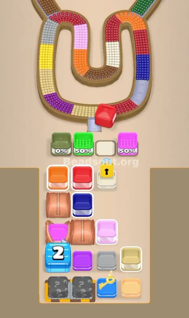 Beads Out Level 268 Solution 1