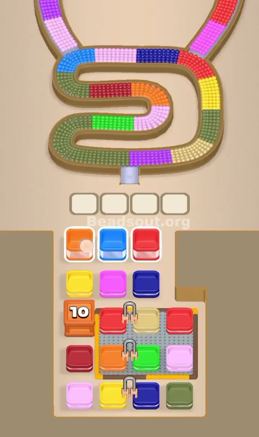 Beads Out Level 251 Screenshot