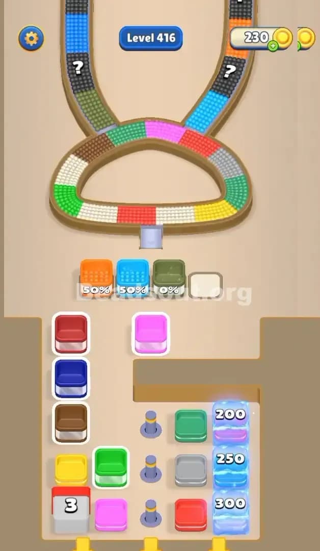 Beads Out Level 416 Gameplay