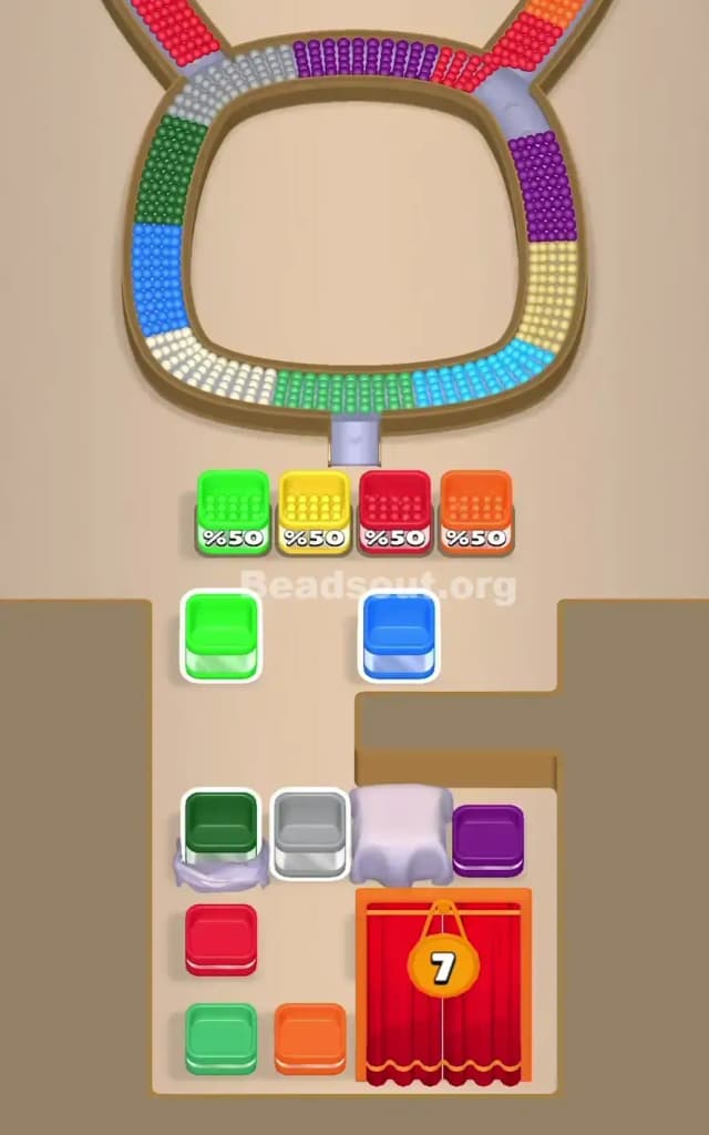 Beads Out Level 230 Solution 1