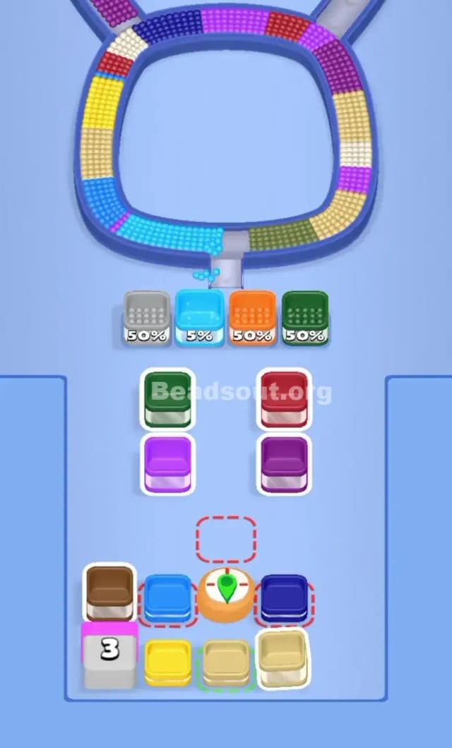 Beads Out Level 611 Solution 2