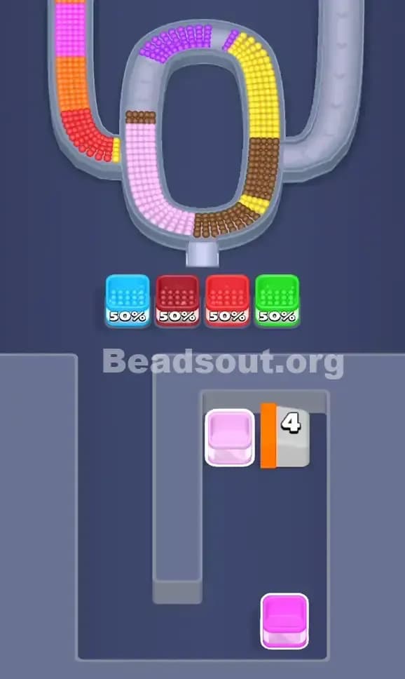 Beads Out Level 52 Solution 2
