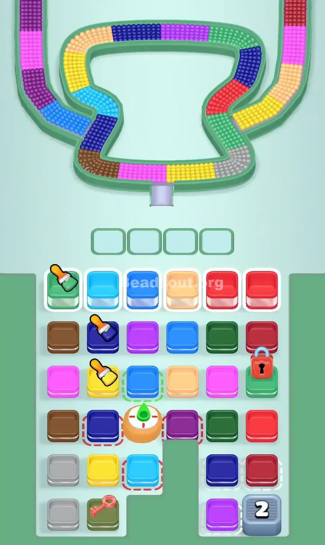 Beads Out Level 718 Screenshot