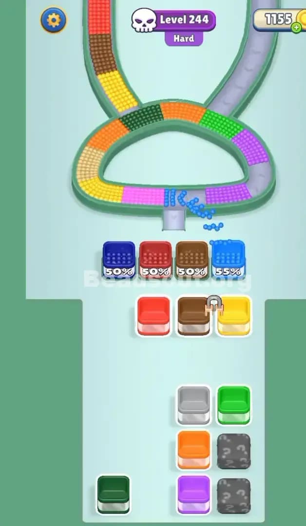 Beads Out Level 244 Solution 2