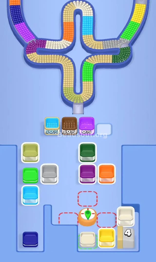 Beads Out Level 750 Solution 2