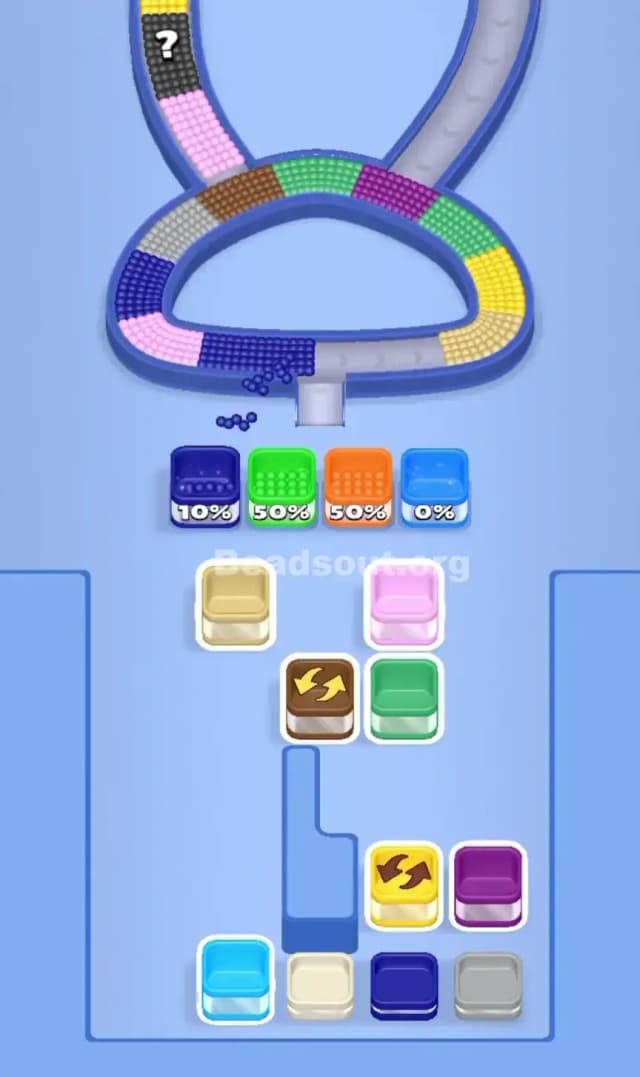 Beads Out Level 490 Solution 2