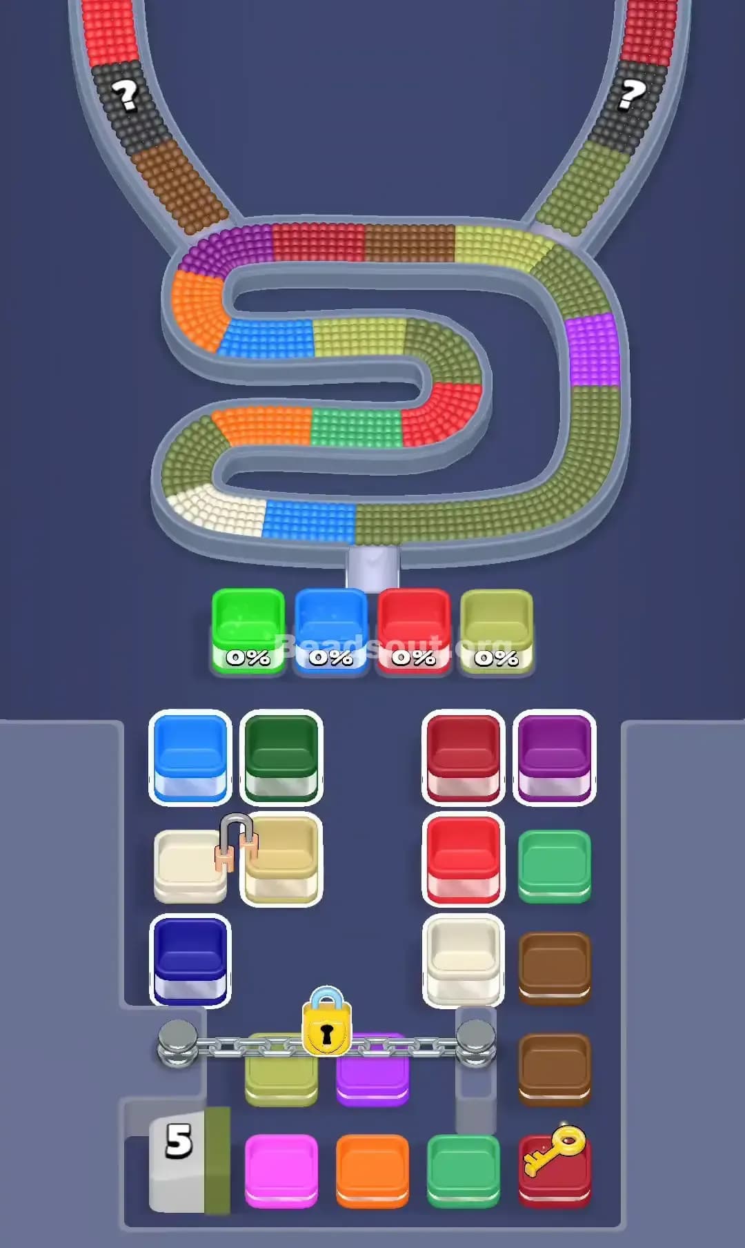 Beads Out Level 890 Screenshot