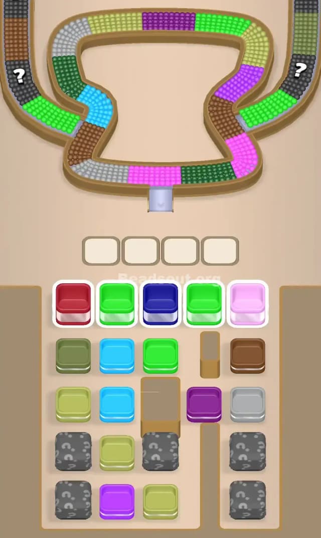 Beads Out Level 696 Gameplay