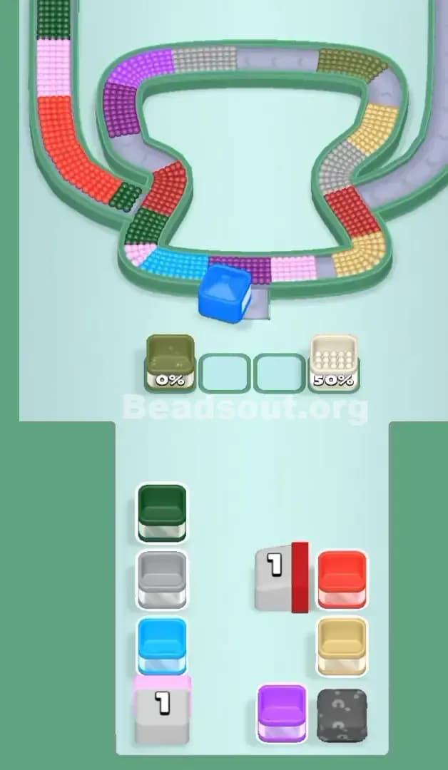 Beads Out Level 48 Solution 2