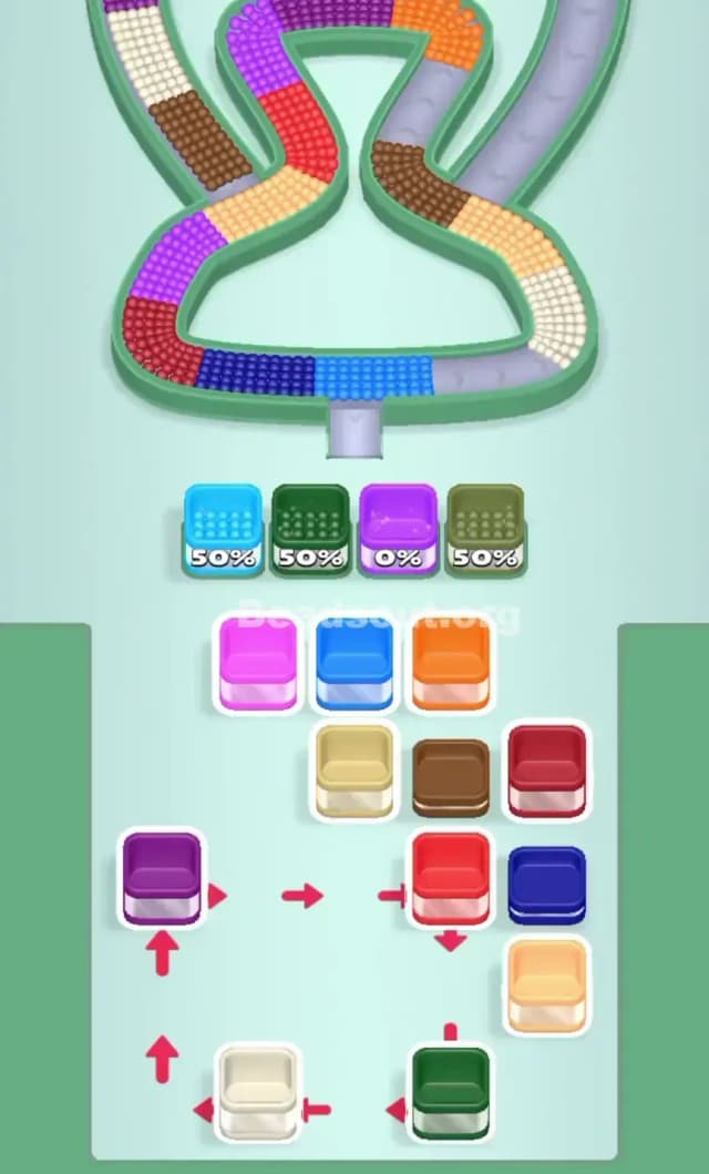 Beads Out Level 654 Solution 2