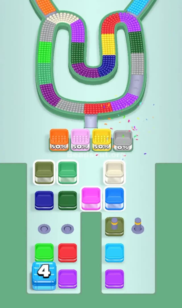 Beads Out Level 443 Solution 1