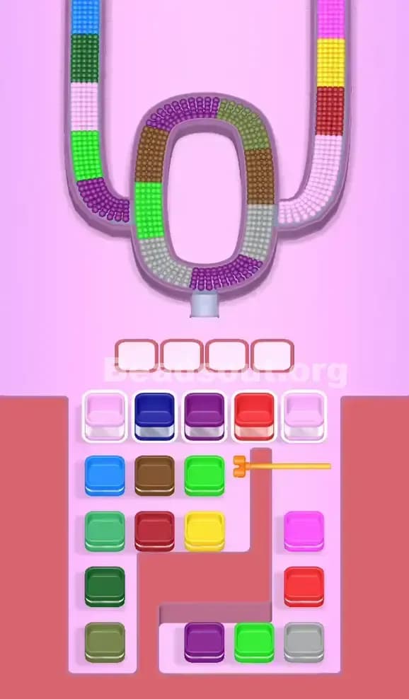 Beads Out Level 163 Gameplay