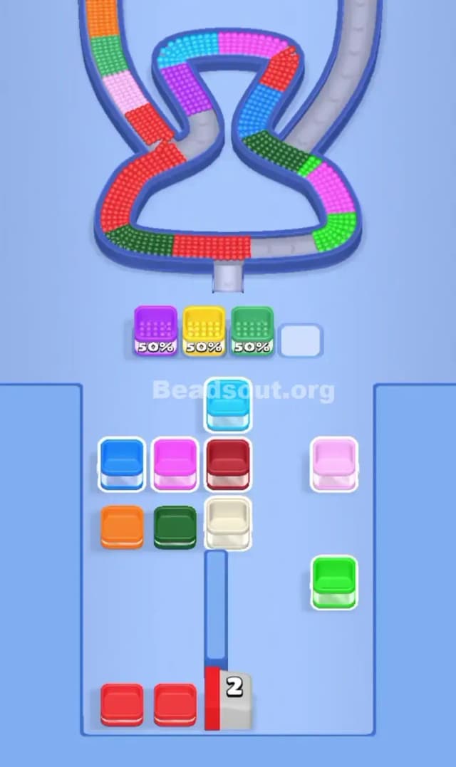 Beads Out Level 140 Solution 2