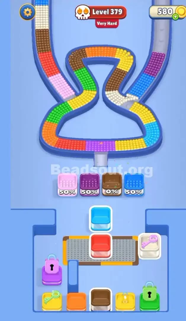 Beads Out Level 379 Solution 2