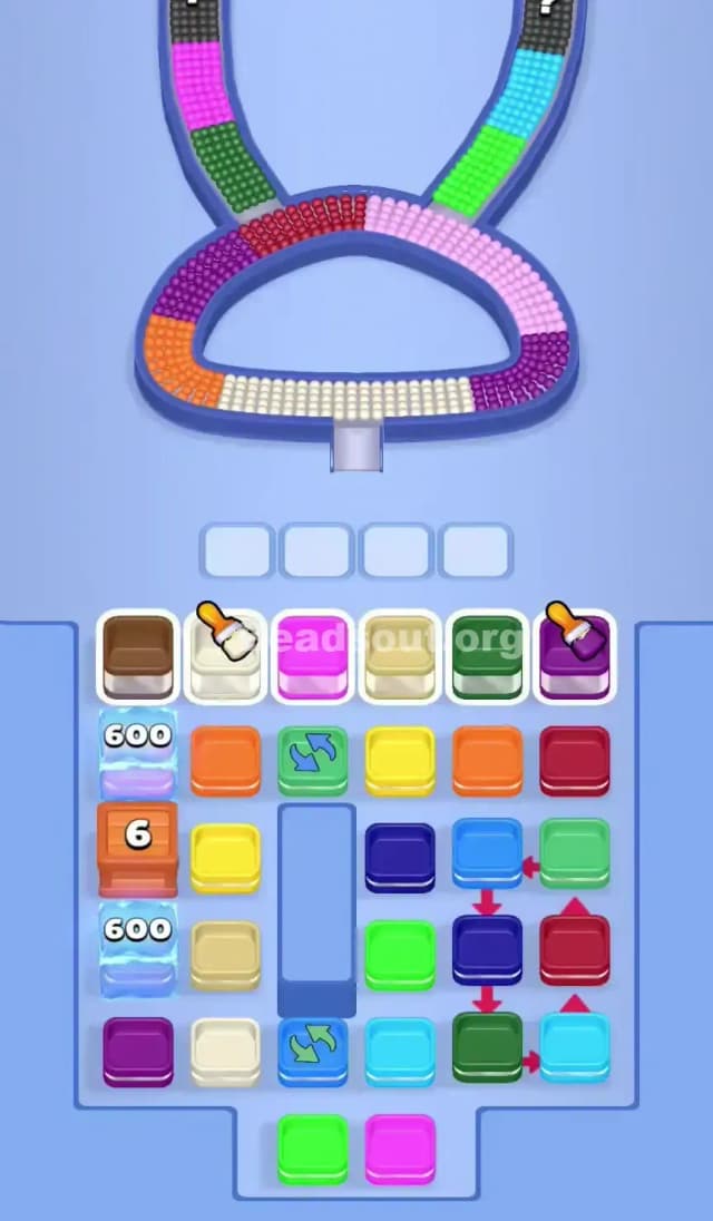 Beads Out Level 732 Gameplay