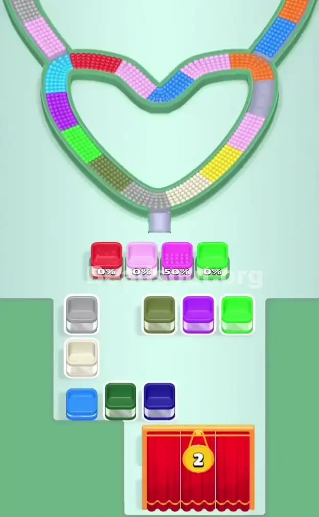 Beads Out Level 158 Solution 1