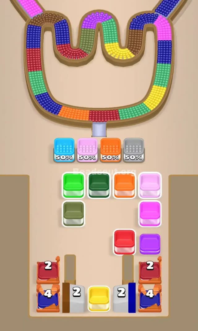 Beads Out Level 822 Solution 2