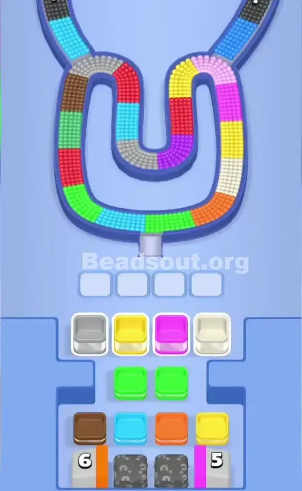 Beads Out Level 127 Screenshot