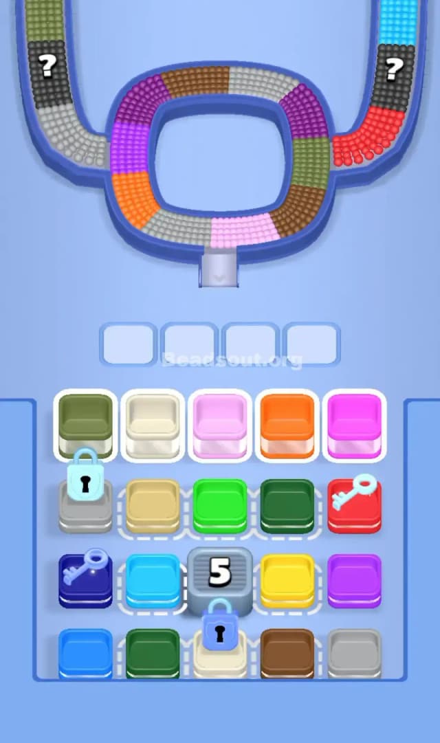 Beads Out Level 563 Gameplay