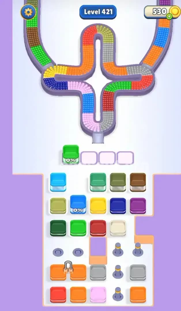 Beads Out Level 421 Gameplay